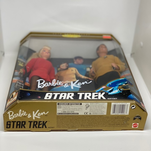 BARBIE & KEN STAR TREK GIFT SET COLLECTORS EDITION - Picture 6 of 10